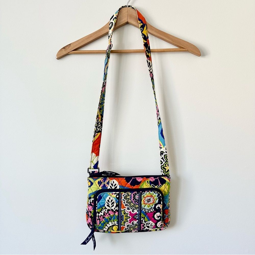 Vera Bradley Rio Little Hipster Floral Crossbody Bag with Adjustable Strap
